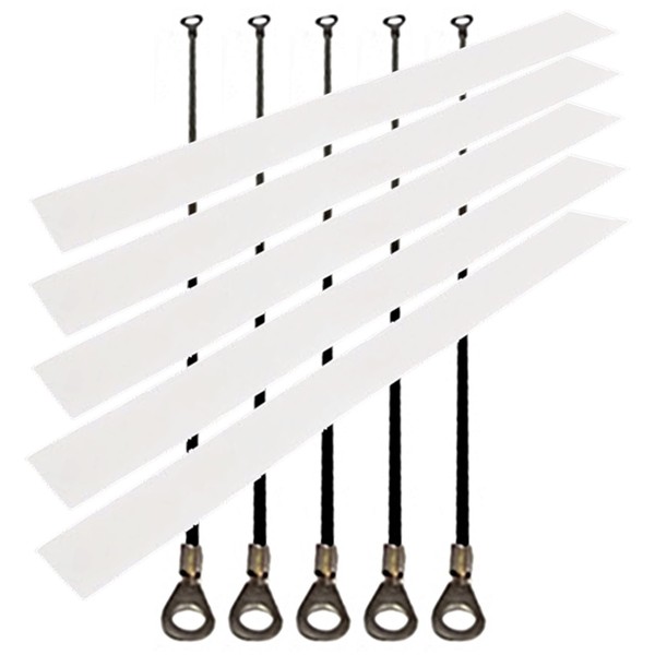 Heater Wire for Sealer, Teflon Tape, Replacement, Set of 5,