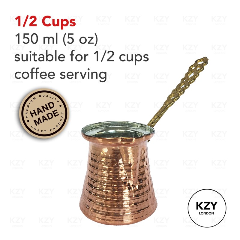 Turkish Coffee Pot Copper (150 ml)