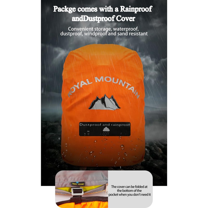 POWER KING Hiking Backpack 20L Foldable Travel Rucksack for Women