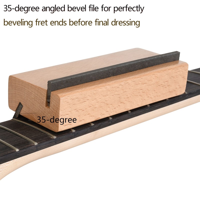 2 in 1 Guitar Angled File 35° 90° Dual Use