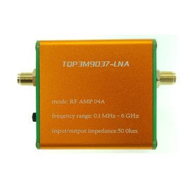 YIWENG 100K-6GHz RF AMP Full Band Radio Signal Amplifier Radio Signal Booster Radio Signal Preamplifier Amplifier with High Linearity and Low Noise Gain.