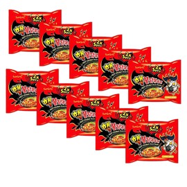 Samyang Hek Buldak Extra Spicy Roasted Chicken Ramen Nuclear Edition 10 Pack
