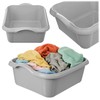 KADAX Washing Bowl 10 L, Plastic Washing Up Bowl, Rectangular