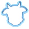 Sweet Prints Inc Cow Face (outline) Cookie Cutter - Dishwasher