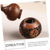 CORHAD Carving Gourd Sculpture Aroma Beads Holder Wood Craft Aroma