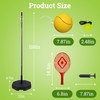 Tetherball Tennis&Tetherball Set with Sturdy Base,Tetherball Equipment for Backyard,with 9.83