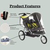 SASHA'S Double Rain Cover for Baby Trend Expedition Double Jogger