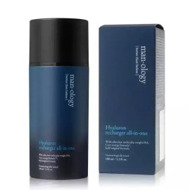 Belif 빌리프 활력충전 스마트 히알루론 맨올로지 올인원 리차저 맨올로지 리차저 100ml Belif Hyaluronic Bomb Smart Hyaluronic Manologie All-in-One Recharger Manologie Recharger 100ml [Renewal Believe Manology Hyaluron Recharge All...]