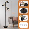 Dimmable Floor Lamp, Tree Floor Lamp Modern Dimmable Standing Lamp,