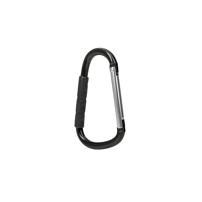 Nuby Large Handy Hook Carabiner Stroller Clip with Textured Soft