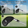 10‑Pack Golf Iron Head Covers, Fits Most Clubs Gift for