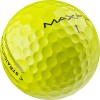 Maxfli StraightFli 2025 Golf Balls Gloss White/Yellow & Matte Orange/Green
