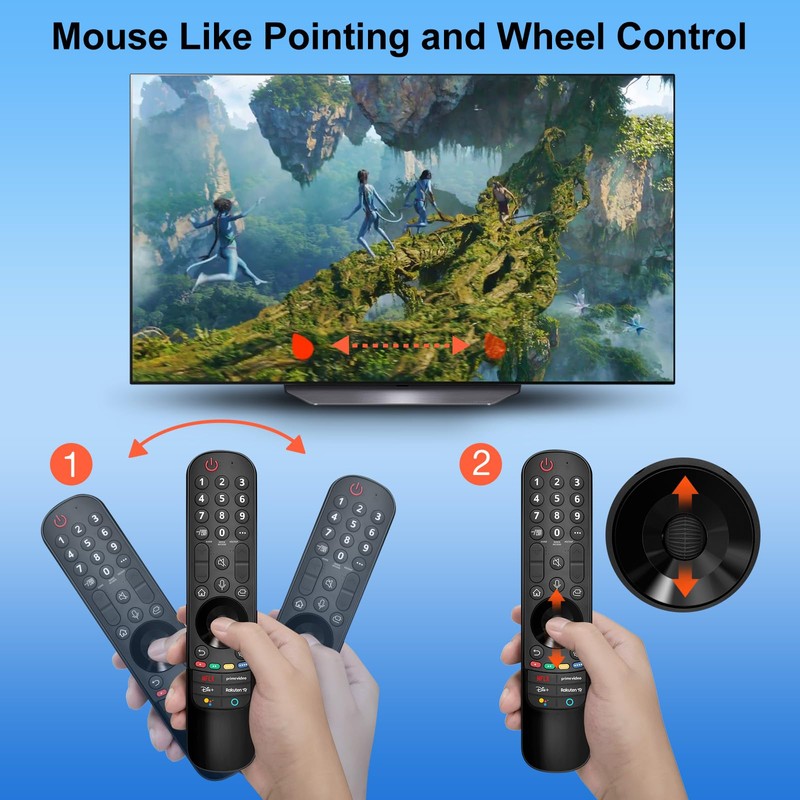 Magic Remote for LG-Smart-TV-Remote-Control,Replacement for MR20GA MR21GA MR22GA MR23GA,Suitable for