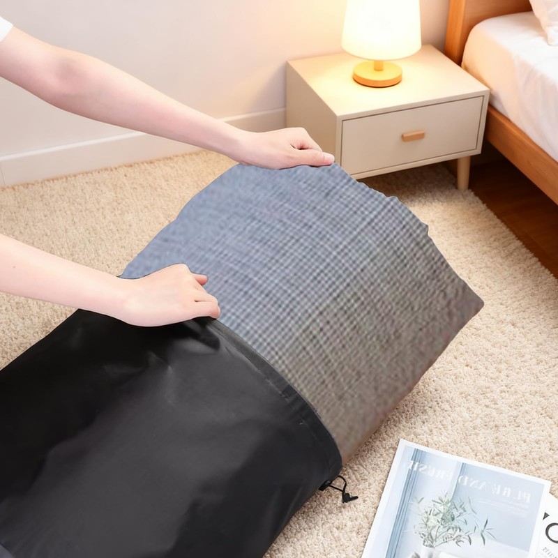 letsinstyle 2 Pcs 24 x 116 Inch Large Rug Storage