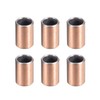 sourcing map Sleeve Bearing 8 mm Bore x 10 mm