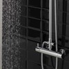 ENKI D01 Shower Diverter Valve Chrome for Rigid Riser Handset