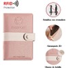 Lumbor37 Funda para Pasaporte, Cartera con Bloqueo Rfid Caja de