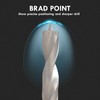 Brad Point Wood Drill Bit Set, 29Pcs HSS Drill Bit
