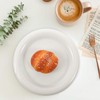 MAGICLULU 1pc Ceramic Salad Dish White Dinner Plate Ceramic Breakfast