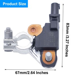 MOCW 4692269AI Battery Current Sensor Fit for Jeep Chrysler Dodge Fiat 38920-TR0-A02 4692269AH Battery Voltage Temperature Sensor
