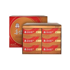 Kongwonjang 홍삼선물세트 정관장 홍삼원 골드 선물세트(50ml x 60포) Red Ginseng Gift Set Jeonggwanjang Red Ginseng Won Gold Gift Set (50ml x 60 packets)