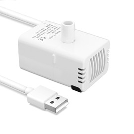 Vekonn Cat Water Fountain Pump for Stainless Steel Fountain, Pet Fountain Pump for Cat and Dog Water Dispenser (C05)