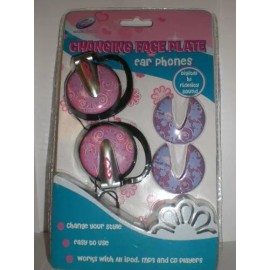 Girl Gear 1pc GIRL GEAR CHANGING FACE PLATE EARPHONES
