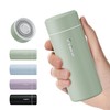 Exllena Mini Thermos Flask 250 ml with Stainless Steel Lid,