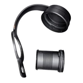 Drain Hose Cap Replacement Kit with Insert and Strap - - (Aftermarket) Equivalent to Tennant #1008639. Used on Tennant T3, T7, T5, 5680, Typhoon EV, Strive, SS3, SSR, 5700, etc