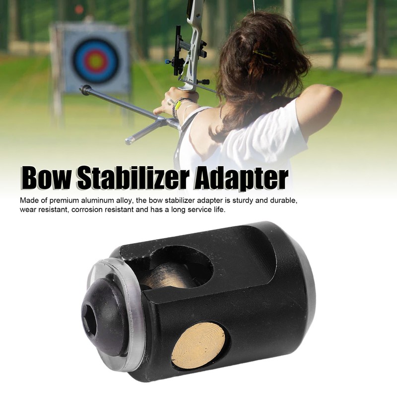 Bow Stabilizer Adapter Aluminum Alloy Archery Quick Disconnect Mounting Bracket