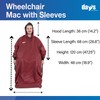 DAYS Wheelchair Mac with Sleeves – Waterproof & Windproof Hooded