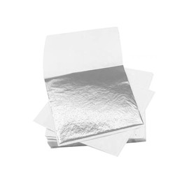Gold Foil Nail Art Gold Foil Sheet Gold Foil Hair 100 Sheets Imitation Gold Foil 3.3 x 3.3 inches (8.5 x 8.5 cm) DIY Gold Foil Painting for Hair Coming of Age Ceremony Hair Ornament Resin Gold Foil