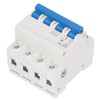 4P Miniature Circuit Breaker DIN Rail Mount Low Voltage Air