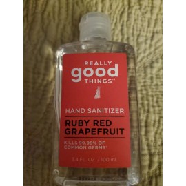 Really Good Things Ruby Red Grapefruit Hand Sanitizer  3.4oz/100ml New