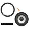 QWORK 6.5 inch Car Door Speaker Mounting Ring Spacer Adapter