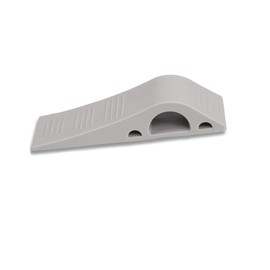 One Stop DIY 3 x Grey Rubber Flexible Non-Slip Door Stop