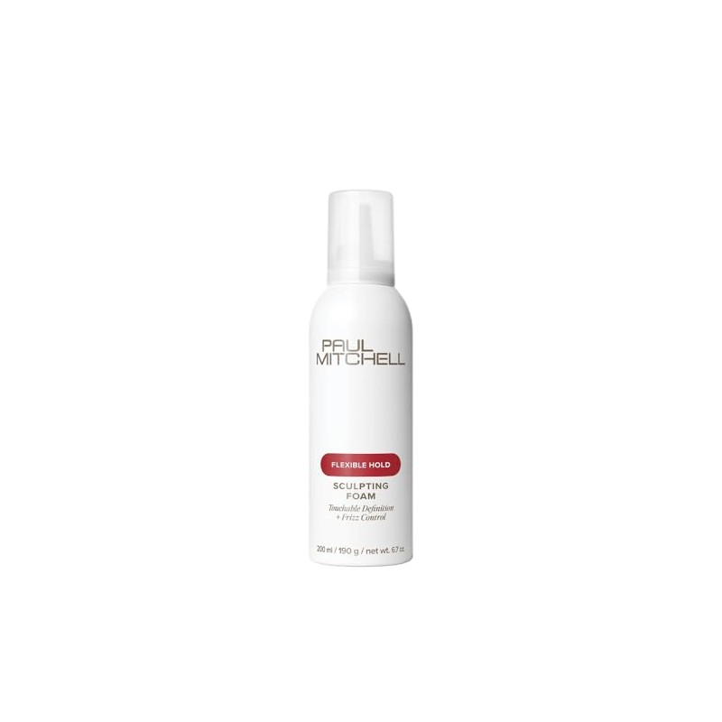 Paul Mitchell Sculpting Foam, Espuma, Acondiciona y Controla el Frizz,