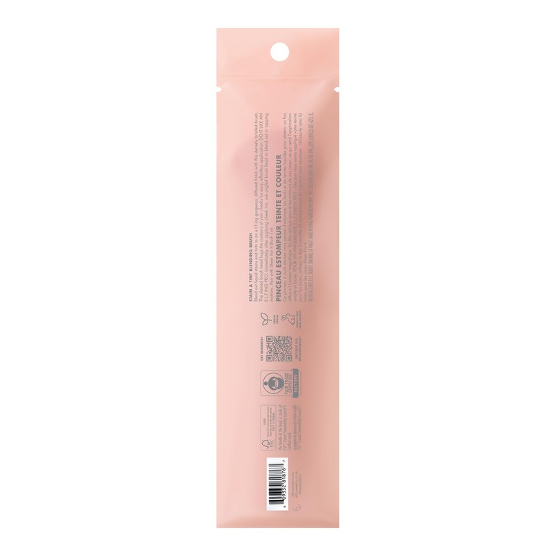 e.l.f. Stain & Tint Blending Brush, Liquid Blush Brush For