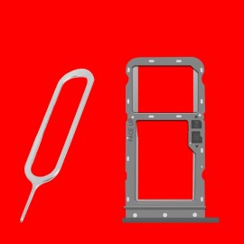 For Motorola Durable SIM and Memory Card Tray Holder and Pin for Motorola Moto G Fast XT2045