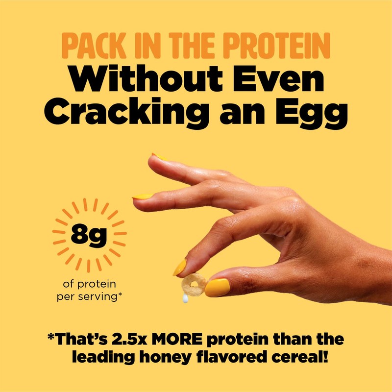 Protein and Gluten-Free Breakfast Cereal by Three Wishes (1-Pack) -