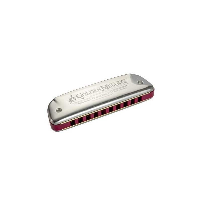 HOHNER GOLDEN MELODY/B Golden Melody 10 Hole Harmonica