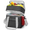 EEEKit 14L Double Deck Insulated Lunch Bag, Leakproof Cooler Bag