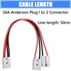 Shengbowi Anderson Plug Connector 50A/10AWG Quick Connect Cable 1 to