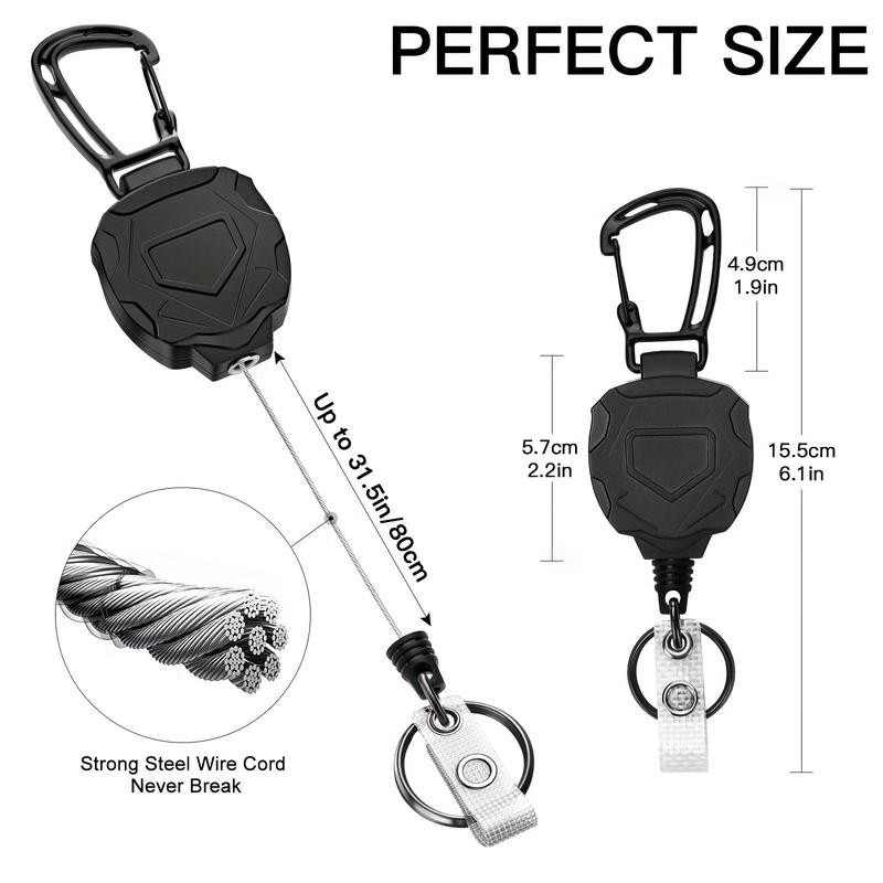 ID Badge Holder with Lanyard, 1 Count ID Card Holder,