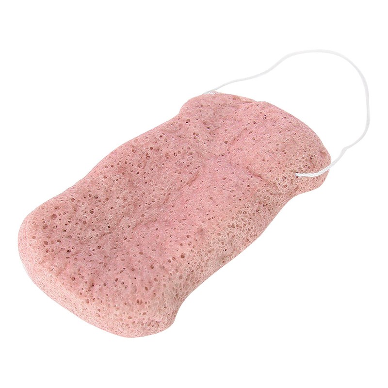 Face Body Natural Konjac Sponge with Sling, Big Size Facial