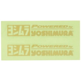 Yoshimura 904-213-2400 Yoshimura Sticker (3.9 inches (100 mm), Gold)