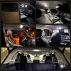 White Interior LED Lights Kit for Chevy Corvette C5 1997