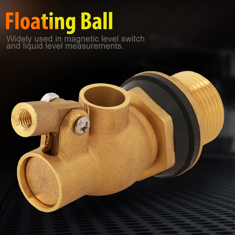 G3/4" DN20 Male Thread Water Sensor Float Adjustable Stainless Steel