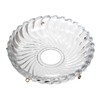 B&P Lamp® 4" (100Mm) Diameter, Clear Glass Bobeche, 6 Pins