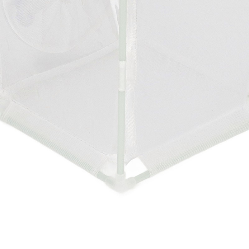 Insect Observation Cage PVC Mesh White Reusable Butterfly Habitat Breeding